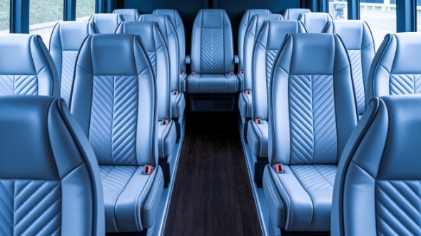 duluth 15 passenger minibus interior
