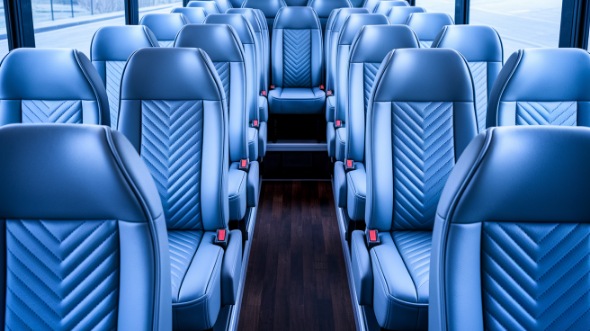 duluth 25 passenger minibus interior