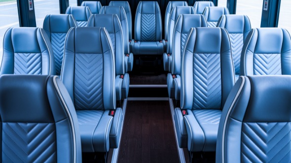 duluth 35 passenger minibus inside