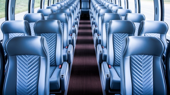 duluth 50 passenger charter bus interior