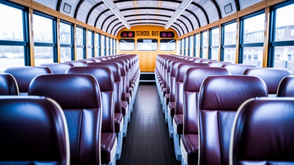duluth school bus rental inside