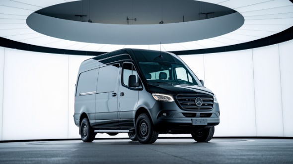 sprinter van with driver